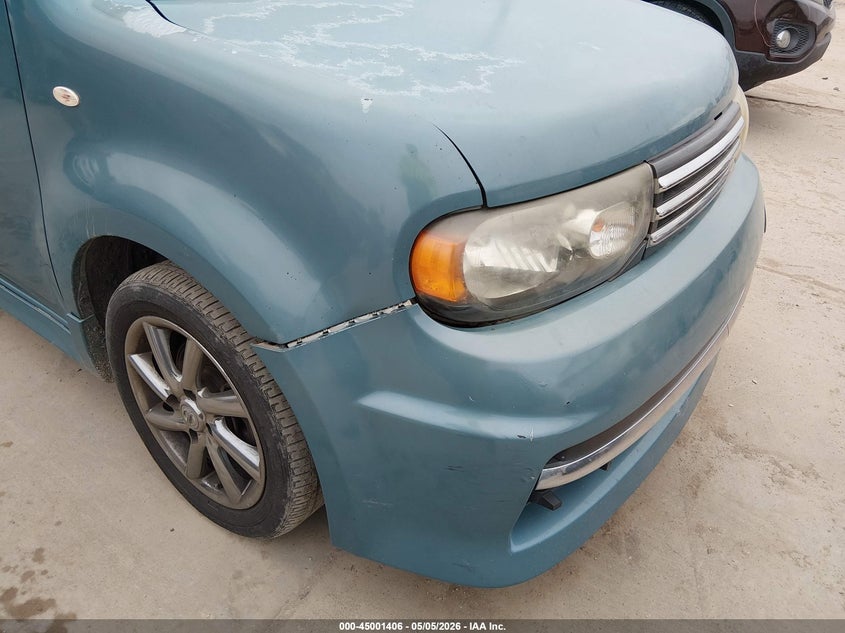 2011 Nissan Cube VIN JN8AZ2KR9BT210295 IAAI salvage auction — NORMAL WEAR, Original (Texas), sold $800 on 2026-07-07 (photo 6)