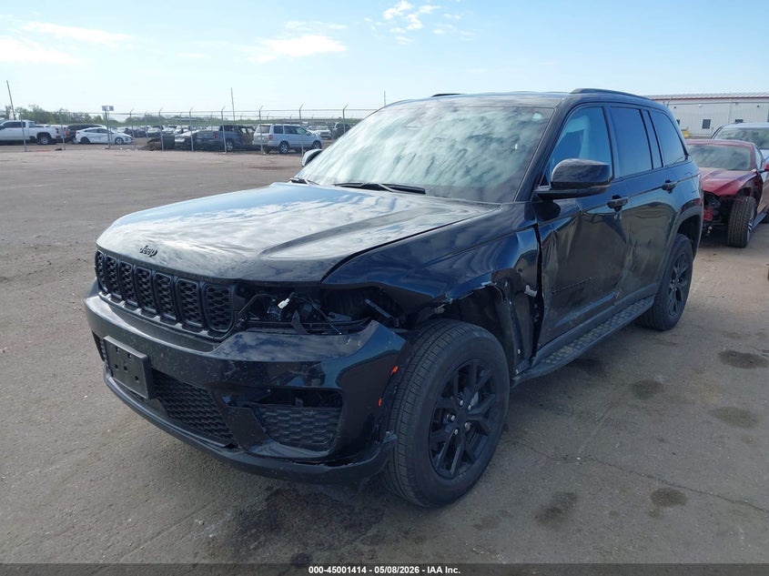 2024 Jeep Grand cherokee VIN 1C4RJHAG0RC678998 IAAI salvage auction — LEFT FRONT, Regular (South Dakota), sold $8,800 on 2026-08-12 (photo 2)