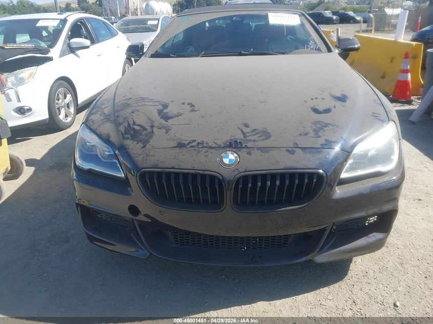 2017 BMW 6er VIN WBA6F7C55HG232005 IAAI salvage auction — NORMAL WEAR, Salvage (California), sold $3,050 on 2026-07-23 (photo 6)
