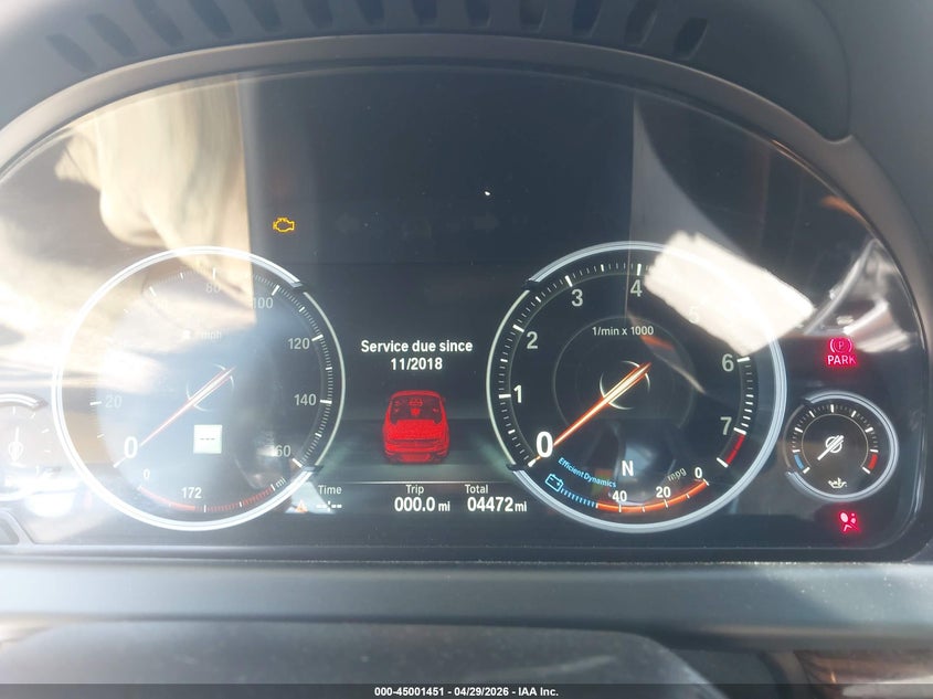 2017 BMW 6er VIN WBA6F7C55HG232005 IAAI salvage auction — NORMAL WEAR, Salvage (California), sold $3,050 on 2026-07-23 (photo 7)
