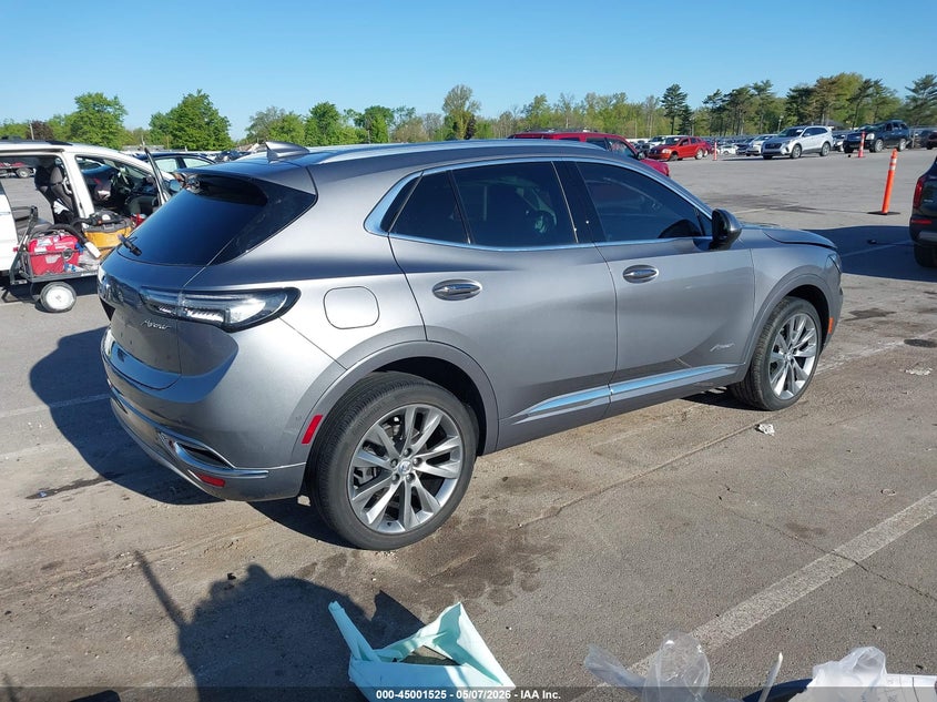 2022 Buick Envision VIN LRBFZRR49ND143411 IAAI salvage auction — FRONT END, Salvage (Indiana), sold $7,425 on 2026-07-31 (photo 4)