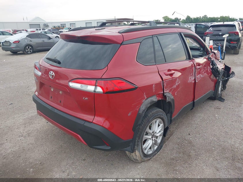 2024 Toyota Corolla cross VIN 7MUCAAAG6RV093988 IAAI salvage auction — RIGHT SIDE, Salvage (Texas), sold $4,000 on 2026-07-29 (photo 4)