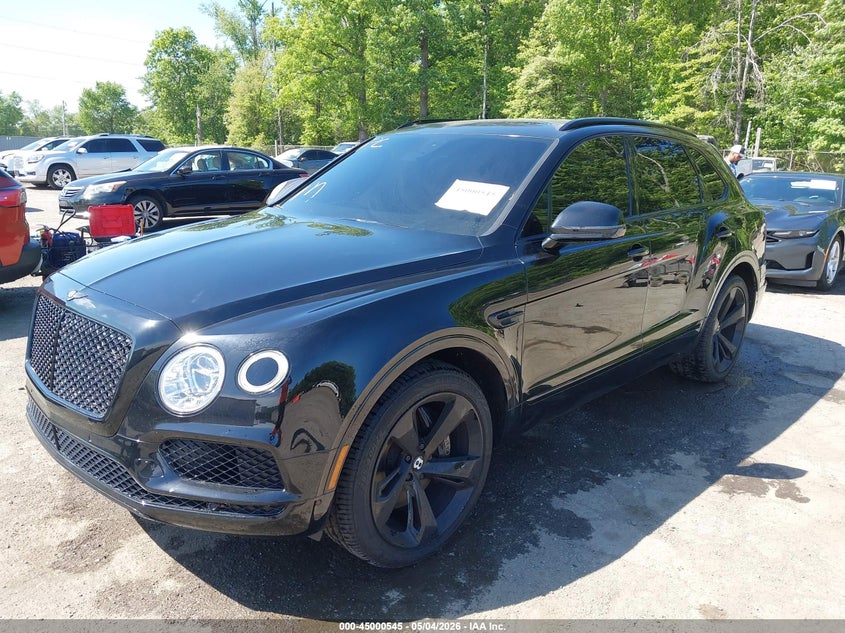 2017 Bentley Bentayga VIN SJAAC2ZV8HC014584 IAAI salvage auction — REAR END, Salvage Title, sold $10,100 on 2026-07-22 (photo 2)