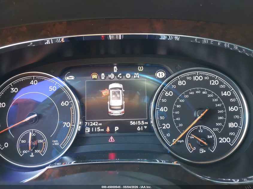 2017 Bentley Bentayga VIN SJAAC2ZV8HC014584 IAAI salvage auction — REAR END, Salvage Title, sold $10,100 on 2026-07-22 (photo 7)