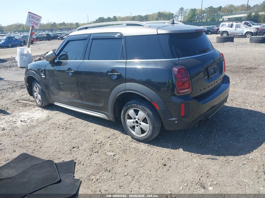2024 Mini Countryman VIN WMZ53BR08R3R73666 IAAI salvage auction — RIGHT FRONT, Mv-907A (New York), sold $3,850 on 2026-07-07 (photo 3)