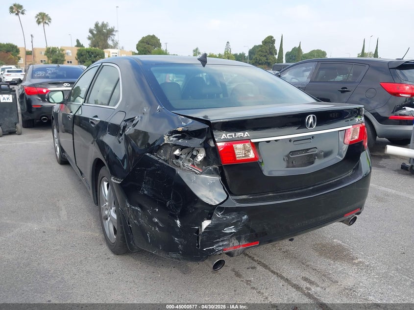 2012 Acura Tsx VIN JH4CU2F66CC014849 IAAI salvage auction — LEFT REAR, Salvage (California), sold $2,050 on 2026-07-09 (photo 3)