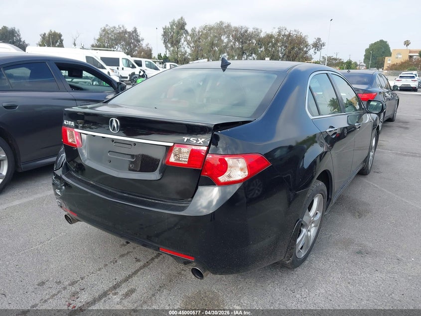 2012 Acura Tsx VIN JH4CU2F66CC014849 IAAI salvage auction — LEFT REAR, Salvage (California), sold $2,050 on 2026-07-09 (photo 4)