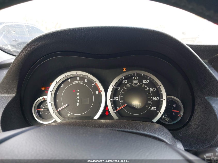 2012 Acura Tsx VIN JH4CU2F66CC014849 IAAI salvage auction — LEFT REAR, Salvage (California), sold $2,050 on 2026-07-09 (photo 7)