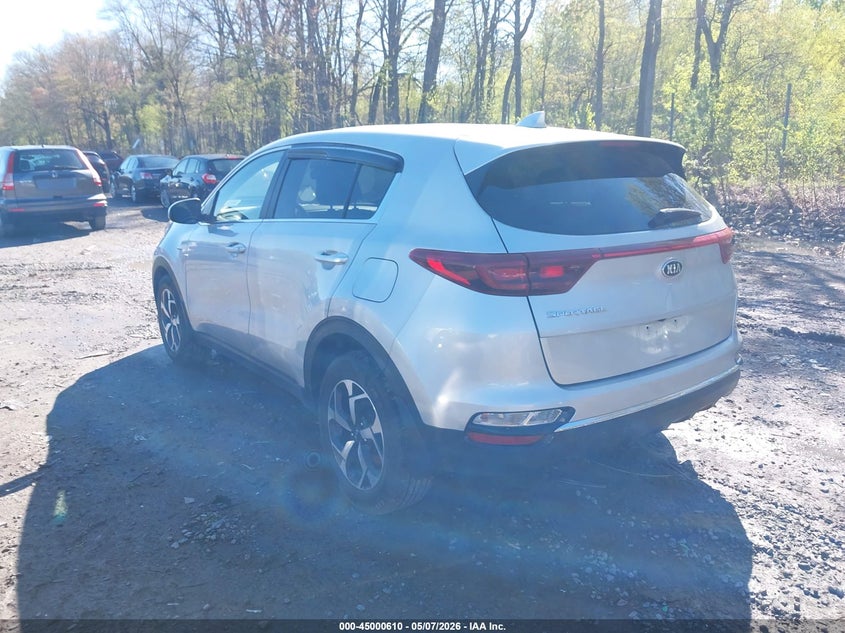 2022 Kia Sportage VIN KNDPMCAC5N7993314 IAAI salvage auction — RIGHT FRONT, Mv-907A (New York), sold $25 on 2026-07-21 (photo 3)