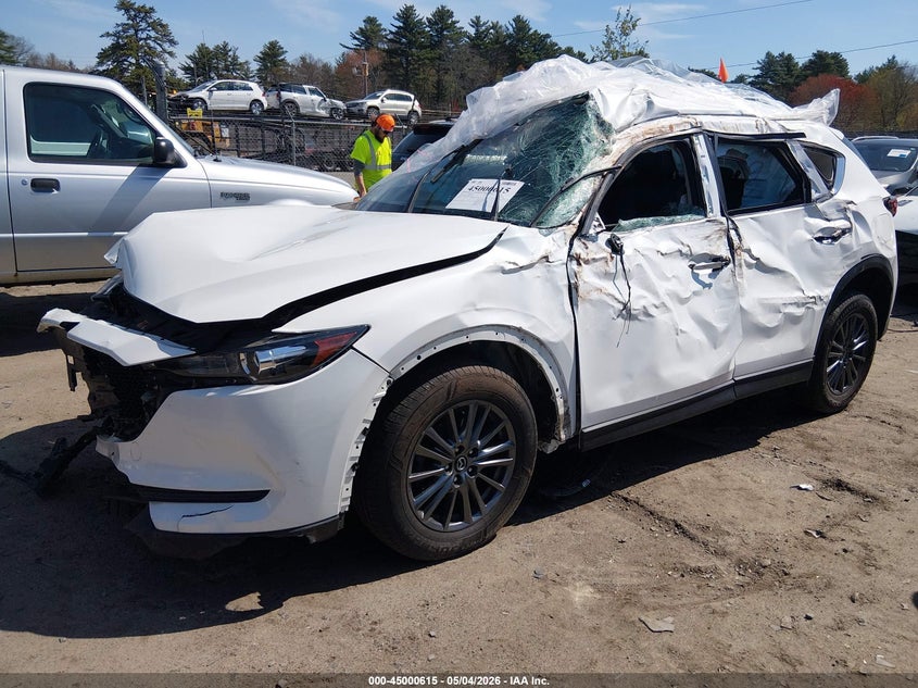 2021 Mazda Cx-5 VIN JM3KFBCM7M0358596 IAAI salvage auction — ALL OVER, Salvage (Massachusetts), sold $575 on 2026-07-10 (photo 2)