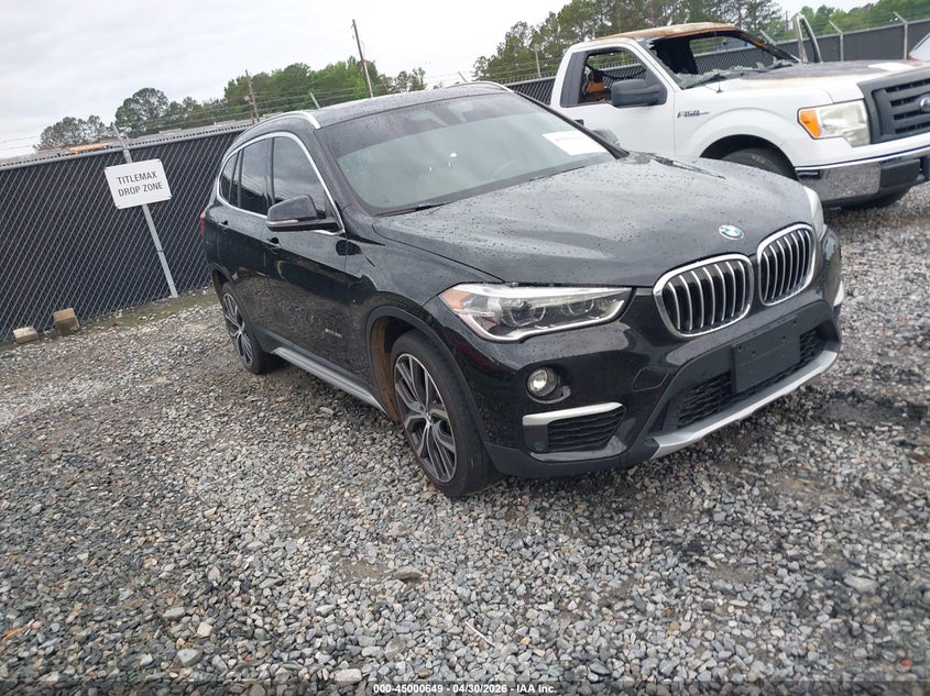 2017 BMW X1 VIN WBXHU7C30H5H36298 IAAI salvage auction — RIGHT REAR, Repossession Paperwork (Georgia), sold $825 on 2026-07-06 (photo 1)