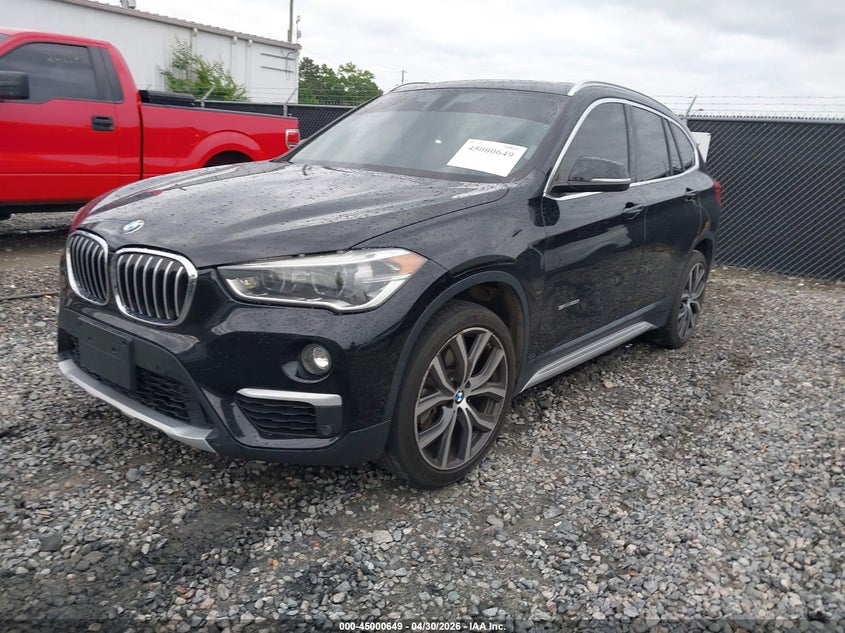 2017 BMW X1 VIN WBXHU7C30H5H36298 IAAI salvage auction — RIGHT REAR, Repossession Paperwork (Georgia), sold $825 on 2026-07-06 (photo 2)