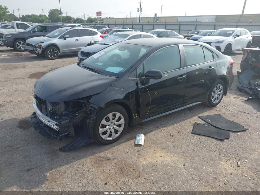 2026 Toyota Corolla VIN 5YFB4MDE1TP417910 IAAI salvage auction — FRONT END, Original (Texas), sold $8,950 on 2026-07-15 (photo 2)