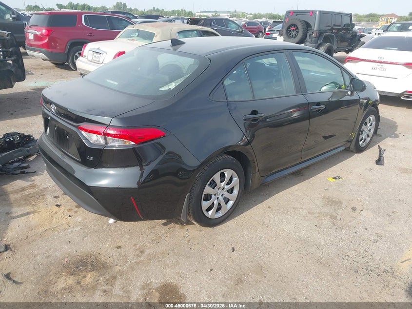 2026 Toyota Corolla VIN 5YFB4MDE1TP417910 IAAI salvage auction — FRONT END, Original (Texas), sold $8,950 on 2026-07-15 (photo 4)
