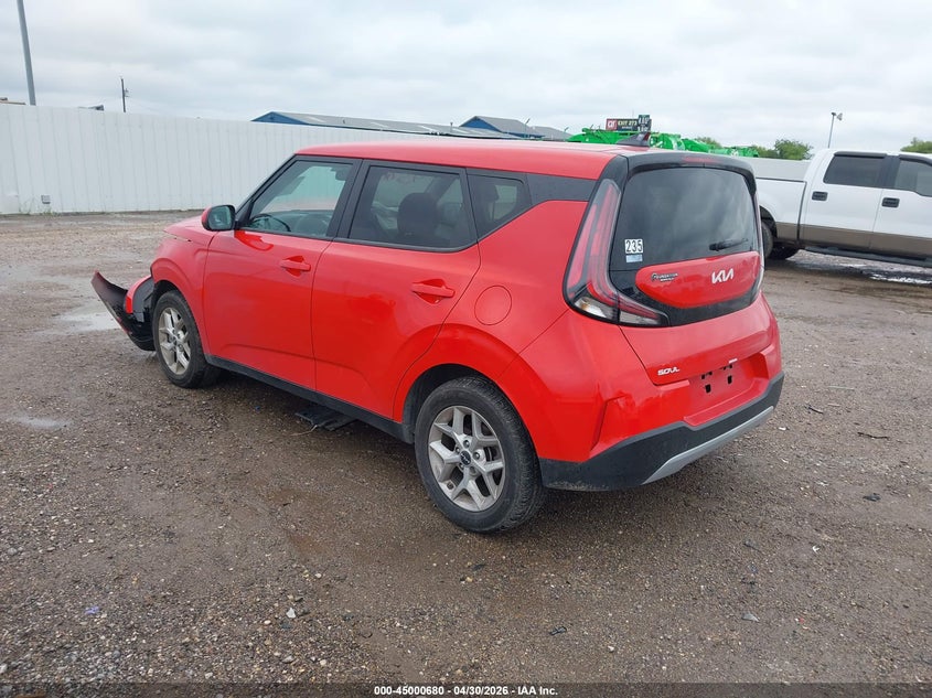 2024 Kia Soul VIN KNDJ23AUXR7223507 IAAI salvage auction — FRONT END, Salvage (Texas), sold $2,650 on 2026-07-15 (photo 3)