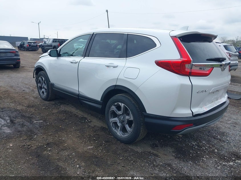 2019 Honda Cr-v VIN 7FARW2H53KE018714 IAAI salvage auction — FRONT & REAR, Salvage Title, sold $6,900 on 2026-07-16 (photo 3)