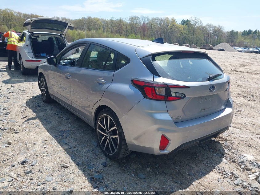 2024 Subaru Impreza VIN JF1GUAFC6R8348562 IAAI salvage auction — FRONT END, Salvage (Massachusetts), sold $875 on 2026-07-09 (photo 3)