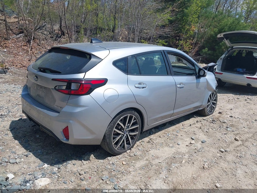 2024 Subaru Impreza VIN JF1GUAFC6R8348562 IAAI salvage auction — FRONT END, Salvage (Massachusetts), sold $875 on 2026-07-09 (photo 4)