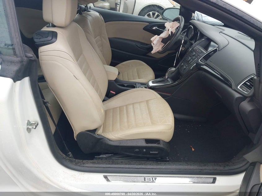 2016 Buick Cascada VIN W04WT3N57GG114421 IAAI salvage auction — FRONT & REAR, Salvage (Georgia), sold $650 on 2026-07-15 (photo 5)