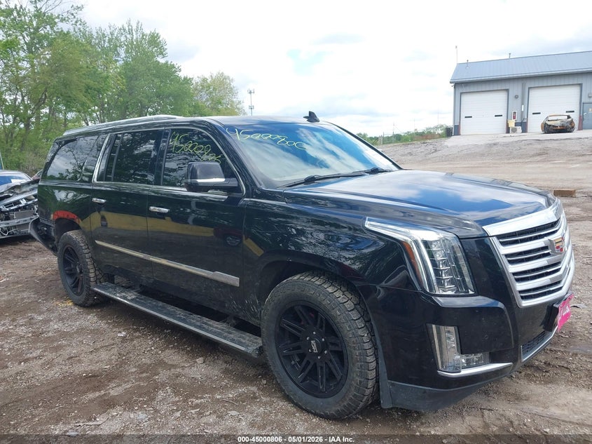 2016 Cadillac Escalade VIN 1GYS4KKJ5GR106264 IAAI salvage auction — REAR END, Clear (Indiana), sold $9,200 on 2026-07-29 (photo 1)
