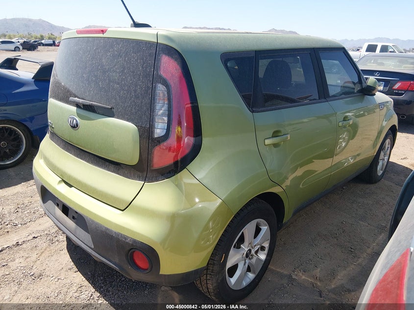 2018 Kia Soul VIN KNDJN2A20J7903324 IAAI salvage auction — NORMAL WEAR, Salvage (Texas), sold $1,050 on 2026-07-28 (photo 4)