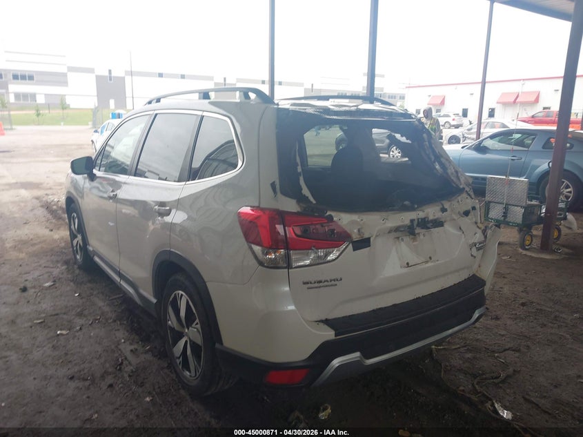 2021 Subaru Forester VIN JF2SKAXC8MH462940 IAAI salvage auction — REAR END, Original (Texas), sold $2,750 on 2026-07-28 (photo 3)