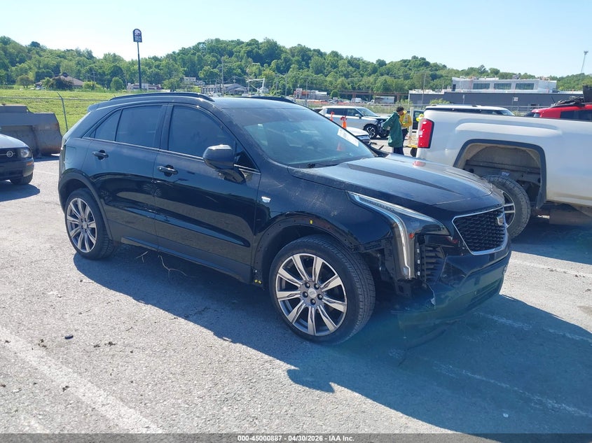 2019 Cadillac Xt4 VIN 1GYFZFR49KF101945 IAAI salvage auction — FRONT END, Salvage Title, sold $7,375 on 2026-08-18 (photo 1)