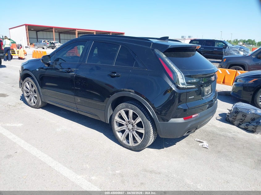 2019 Cadillac Xt4 VIN 1GYFZFR49KF101945 IAAI salvage auction — FRONT END, Salvage Title, sold $7,375 on 2026-08-18 (photo 3)