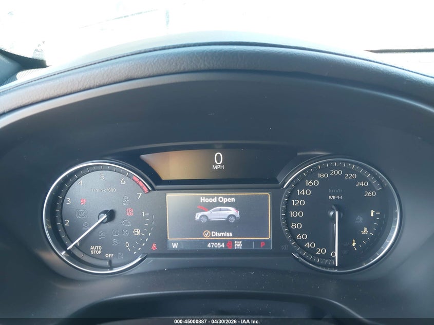 2019 Cadillac Xt4 VIN 1GYFZFR49KF101945 IAAI salvage auction — FRONT END, Salvage Title, sold $7,375 on 2026-08-18 (photo 7)