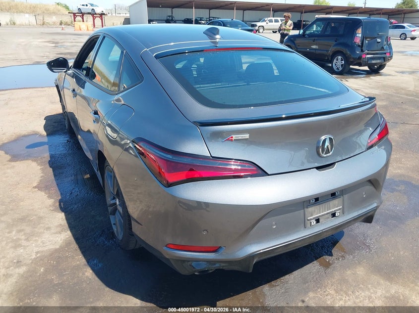 2025 Acura Integra VIN 19UDE4H66SA000733 IAAI salvage auction — FRONT END, Salvage (California), sold $9,050 on 2026-07-15 (photo 3)