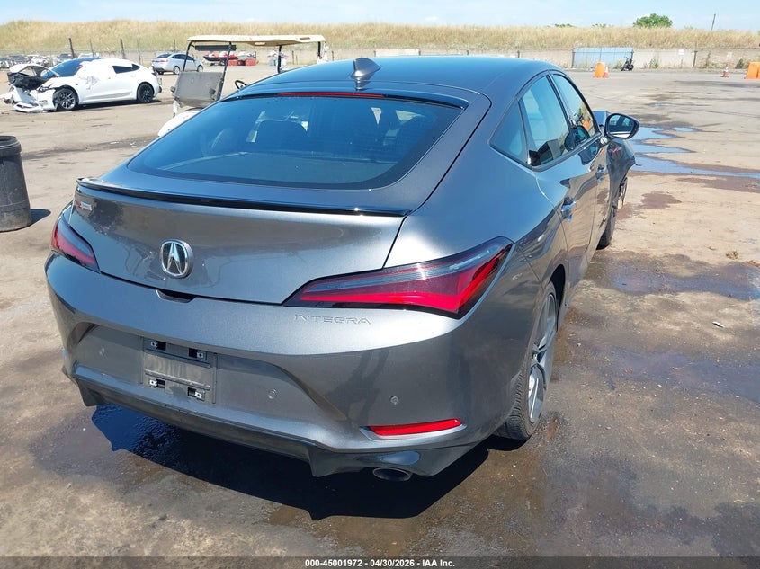 2025 Acura Integra VIN 19UDE4H66SA000733 IAAI salvage auction — FRONT END, Salvage (California), sold $9,050 on 2026-07-15 (photo 4)