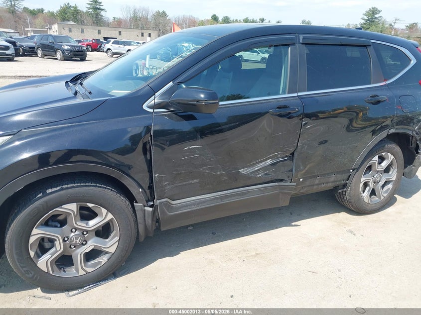 2017 Honda Cr-v VIN 7FARW1H89HE038687 IAAI salvage auction — LEFT SIDE, Salvage Title, sold $5,800 on 2026-07-22 (photo 6)