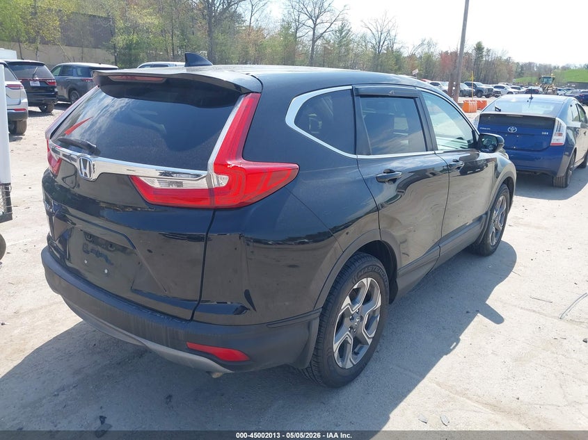 2017 Honda Cr-v VIN 7FARW1H89HE038687 IAAI salvage auction — LEFT SIDE, Salvage Title, sold $5,800 on 2026-07-22 (photo 4)