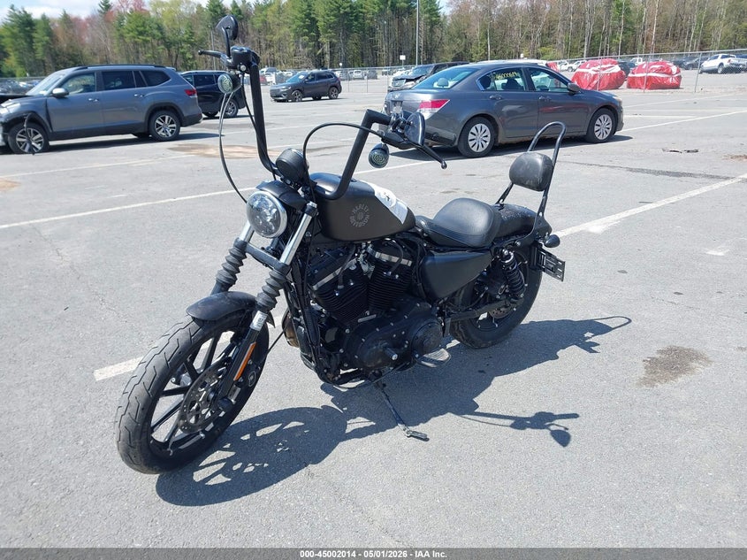2021 Harley-davidson Iron VIN 1HD4LE212MB418483 IAAI salvage auction — RIGHT SIDE, Wait Title, sold $2,550 on 2026-07-08 (photo 2)