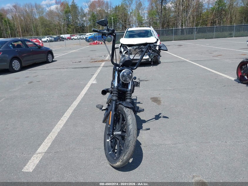 2021 Harley-davidson Iron VIN 1HD4LE212MB418483 IAAI salvage auction — RIGHT SIDE, Wait Title, sold $2,550 on 2026-07-08 (photo 5)