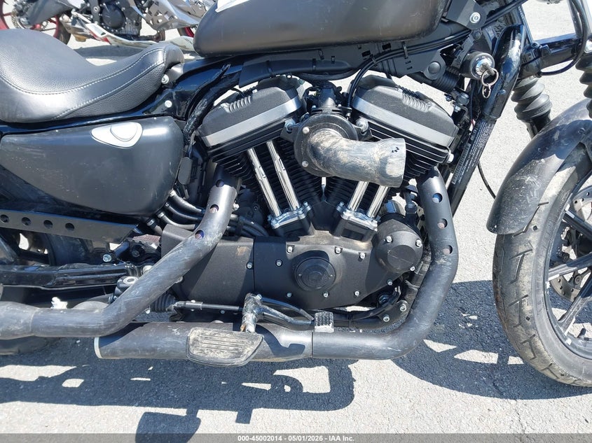 2021 Harley-davidson Iron VIN 1HD4LE212MB418483 IAAI salvage auction — RIGHT SIDE, Wait Title, sold $2,550 on 2026-07-08 (photo 8)