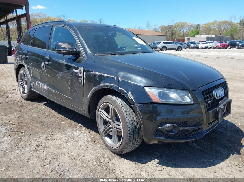 2012 Audi Q5 VIN WA1WKAFP8CA059966 IAAI salvage auction — RIGHT SIDE, Mv-907A (New York), sold $450 on 2026-07-07 (photo 1)