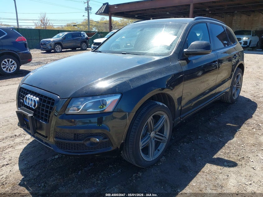 2012 Audi Q5 VIN WA1WKAFP8CA059966 IAAI salvage auction — RIGHT SIDE, Mv-907A (New York), sold $450 on 2026-07-07 (photo 2)