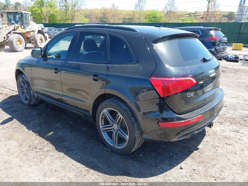 2012 Audi Q5 VIN WA1WKAFP8CA059966 IAAI salvage auction — RIGHT SIDE, Mv-907A (New York), sold $450 on 2026-07-07 (photo 3)