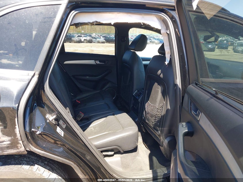 2012 Audi Q5 VIN WA1WKAFP8CA059966 IAAI salvage auction — RIGHT SIDE, Mv-907A (New York), sold $450 on 2026-07-07 (photo 8)