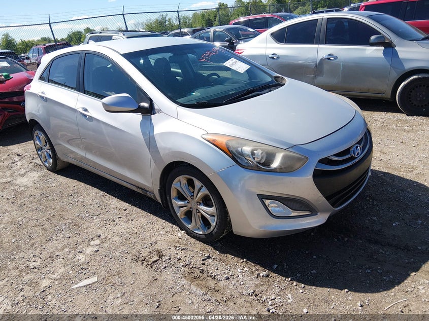 2013 Hyundai Elantra VIN KMHD35LE4DU148501 IAAI salvage auction — REAR END, Wait Title, sold $550 on 2026-07-20 (photo 1)