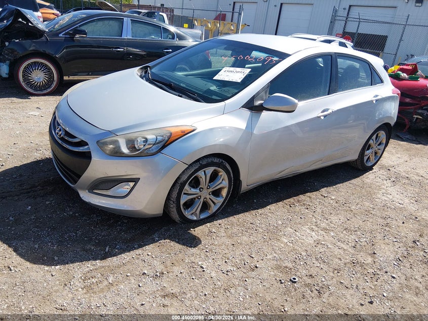 2013 Hyundai Elantra VIN KMHD35LE4DU148501 IAAI salvage auction — REAR END, Wait Title, sold $550 on 2026-07-20 (photo 2)
