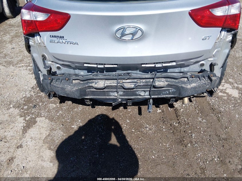 2013 Hyundai Elantra VIN KMHD35LE4DU148501 IAAI salvage auction — REAR END, Wait Title, sold $550 on 2026-07-20 (photo 6)