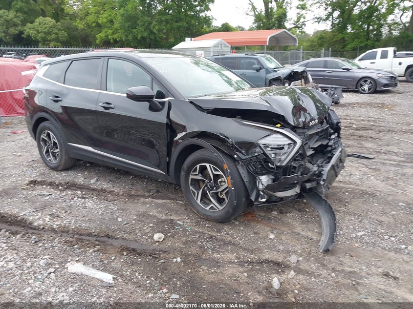 2024 Kia Sportage VIN KNDPU3DF8R7302823 IAAI salvage auction — FRONT END, Wait Title, sold $5,650 on 2026-07-17 (photo 1)