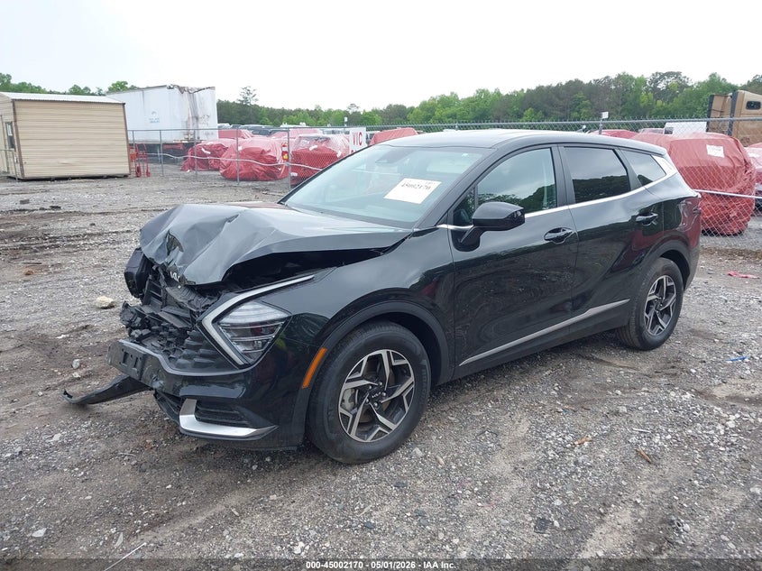 2024 Kia Sportage VIN KNDPU3DF8R7302823 IAAI salvage auction — FRONT END, Wait Title, sold $5,650 on 2026-07-17 (photo 2)
