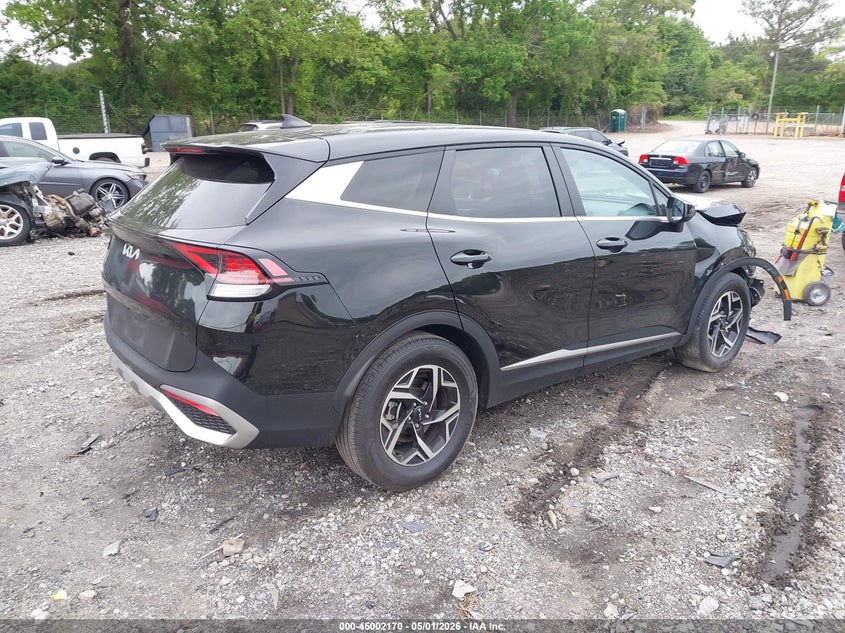2024 Kia Sportage VIN KNDPU3DF8R7302823 IAAI salvage auction — FRONT END, Wait Title, sold $5,650 on 2026-07-17 (photo 4)