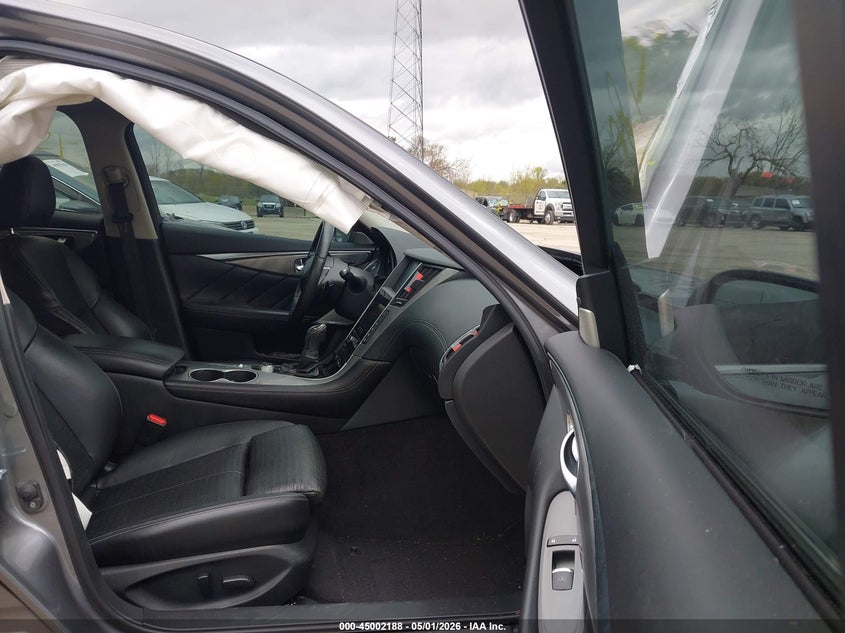 2019 Infiniti Q50 VIN JN1EV7AR3KM550532 IAAI salvage auction — SUSPENSION, Salvage (Illinois), sold $2,850 on 2026-07-28 (photo 5)