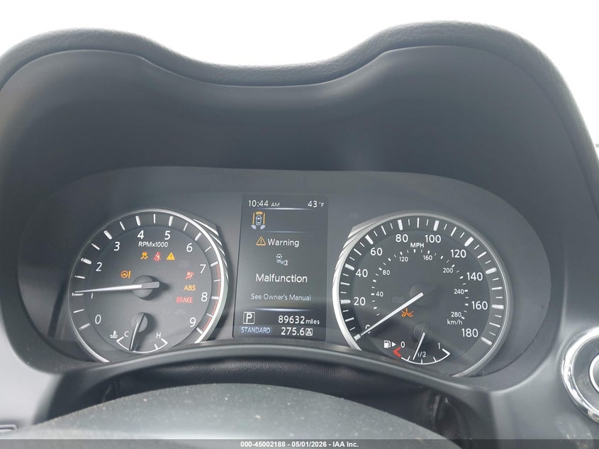 2019 Infiniti Q50 VIN JN1EV7AR3KM550532 IAAI salvage auction — SUSPENSION, Salvage (Illinois), sold $2,850 on 2026-07-28 (photo 7)