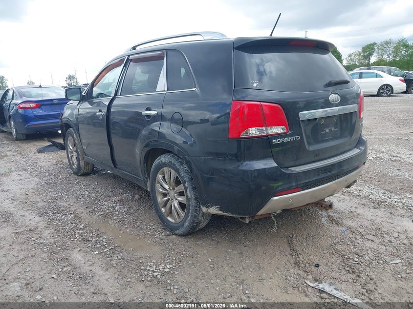 2012 Kia Sorento VIN 5XYKWDA28CG194239 IAAI salvage auction — FRONT END, Wait Title, sold $1,450 on 2026-07-15 (photo 3)