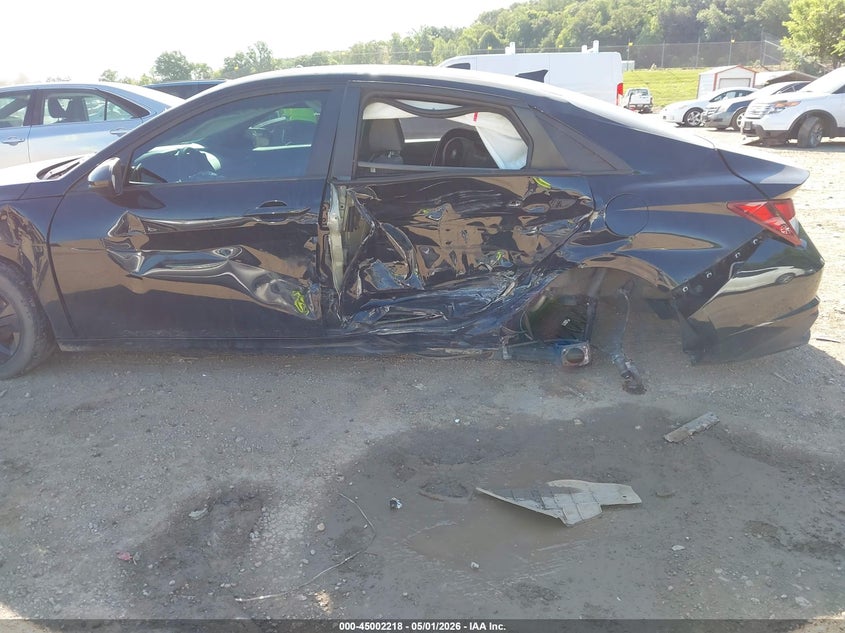 2022 Hyundai Elantra VIN KMHLM4AG1NU346364 IAAI salvage auction — LEFT REAR, Salvage (Tennessee), sold $2,750 on 2026-07-08 (photo 6)